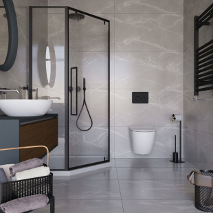 Керамогранит Buono Ceramica Soft Grey Stone Satin Carving арт. SOVL4708V (60x120) карвинг